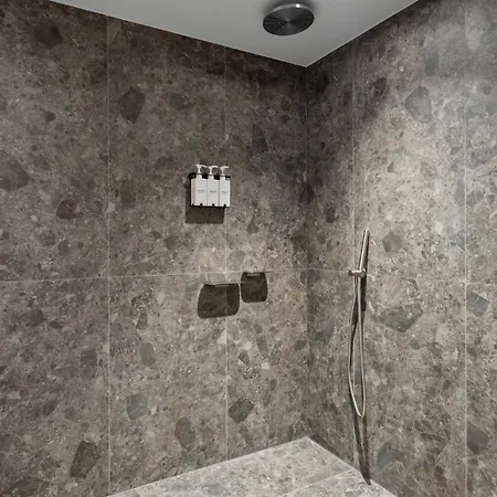 Balgownie Estate Yarra Valley Yarra Glen Room photo A shower with a fixed shower head and a hand shower